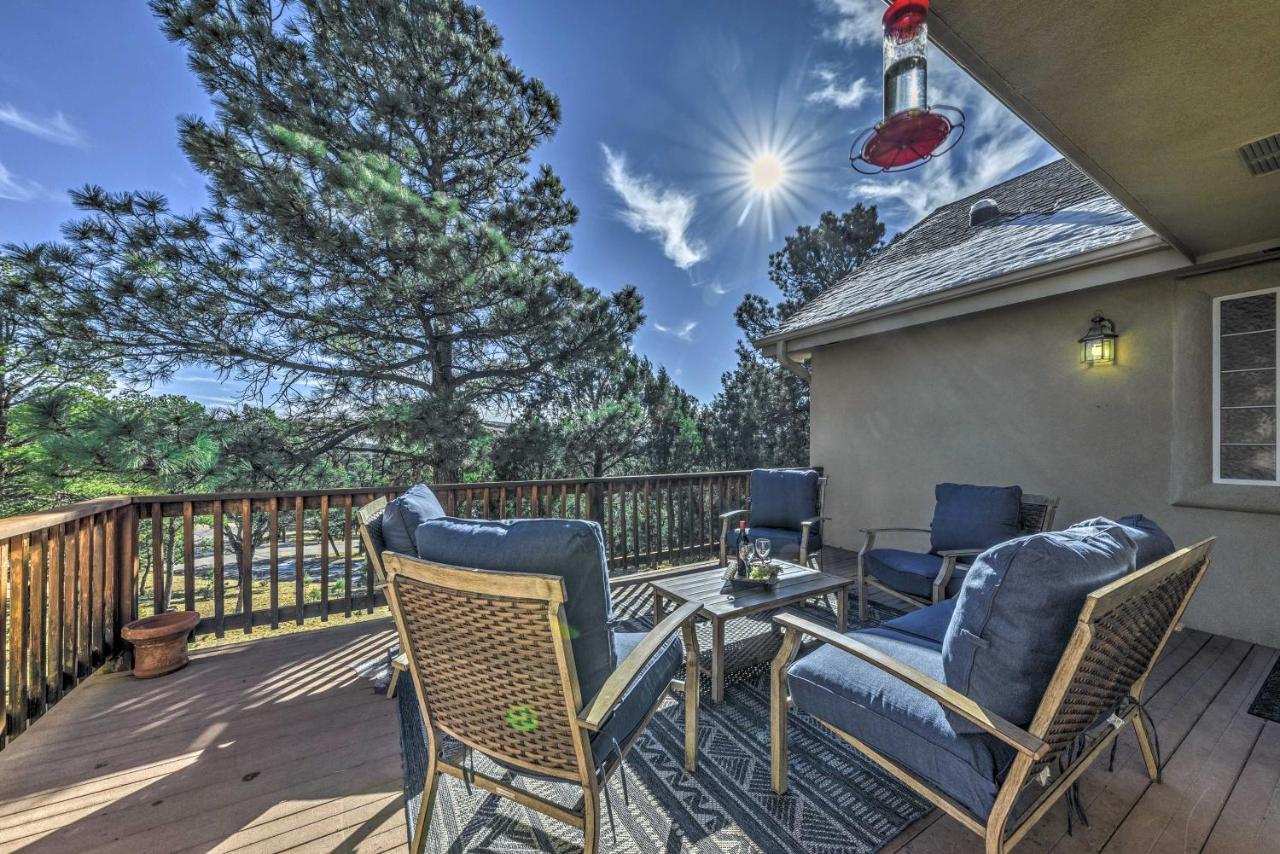 Roomy Ruidoso Retreat With Deck, Grill, And Mtn Views! Kültér fotó
